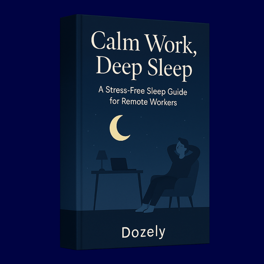 Calm work deep sleep a stress free sleep guide for remote workers